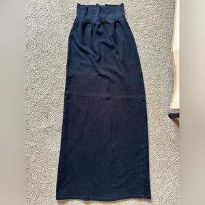 High waisted pencil skirt
